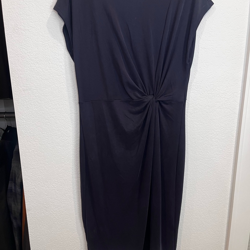 Nordstrom Blue  Midi Dress
Size Medium 41 inches long